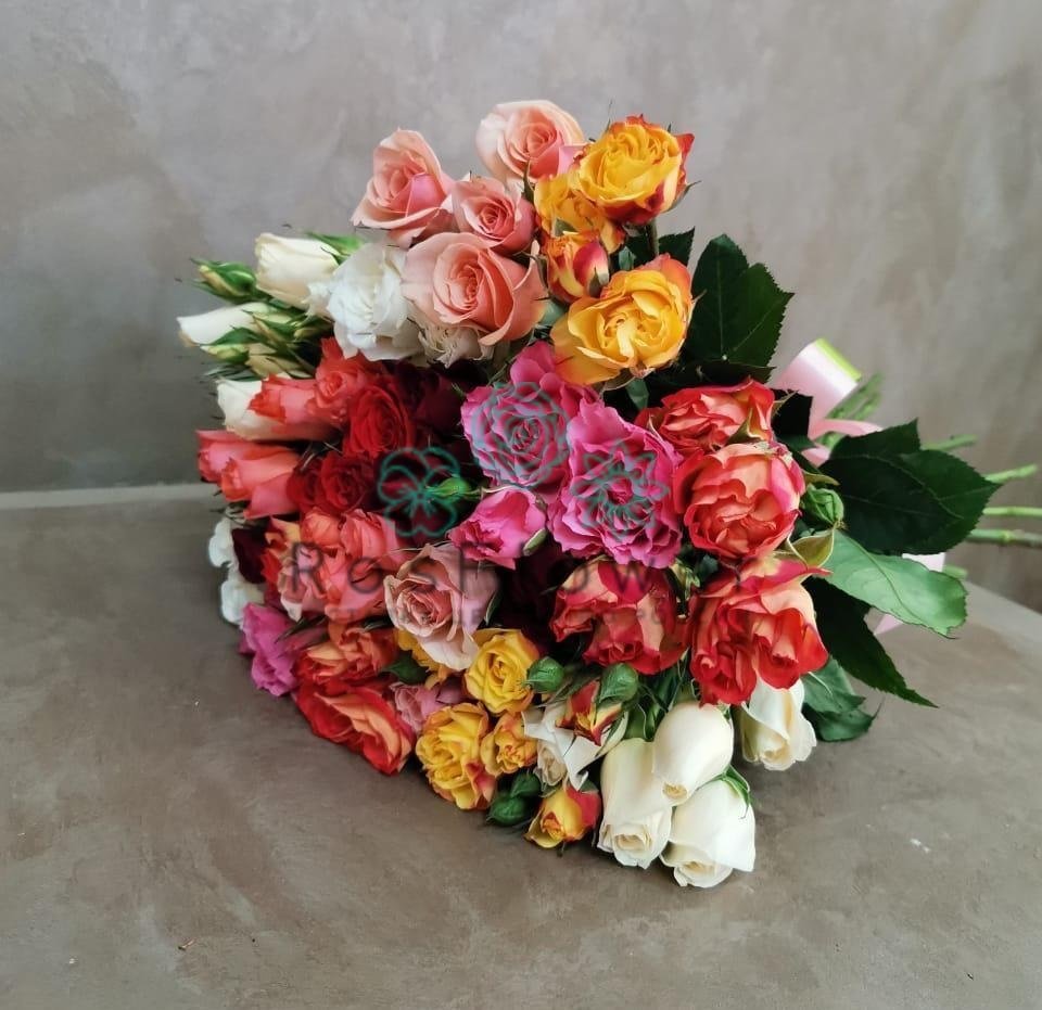 Букет цветов из: Розы в Плотниково