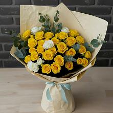 Букет цветов из:  Розы в Плотниково