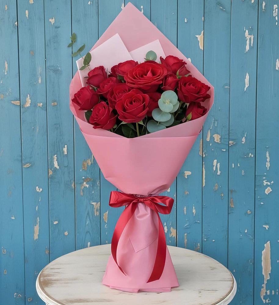 Букет цветов из: Розы в Плотниково