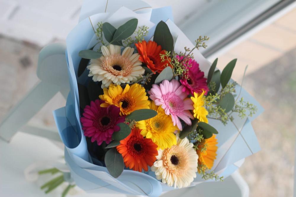 Букет цветов из: Герберы в Плотниково