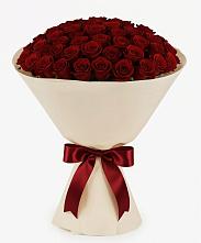 Букет 101 Бордовая роза Блэк Бакарра в Плотниково