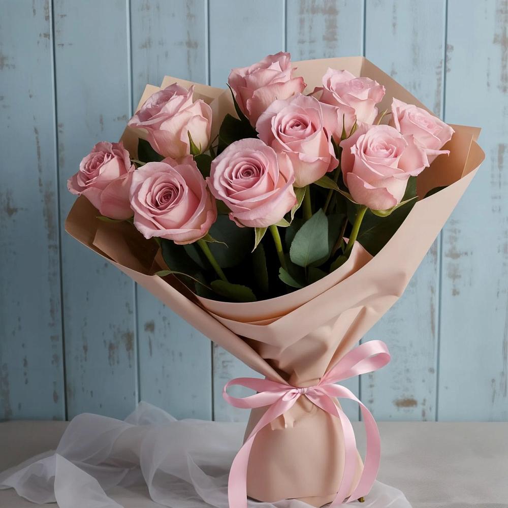 Букет цветов из: Розы в Плотниково