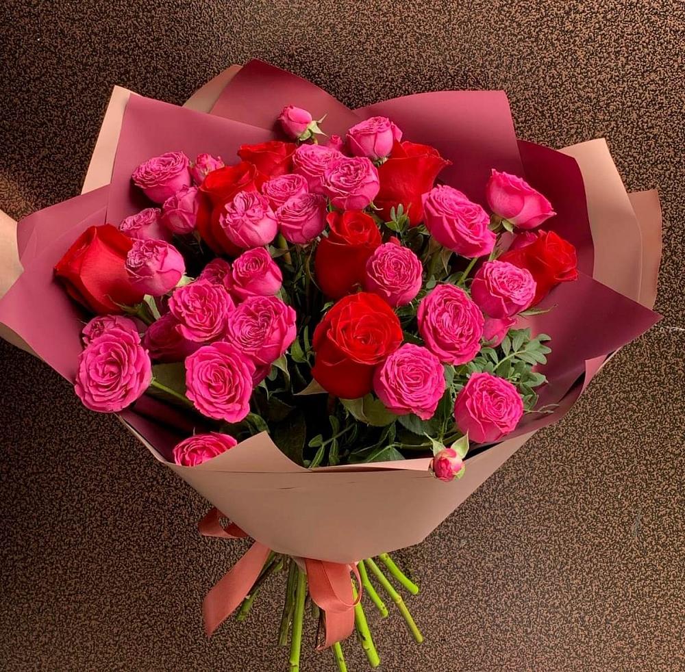 Букет В объятьях нежности в Плотниково