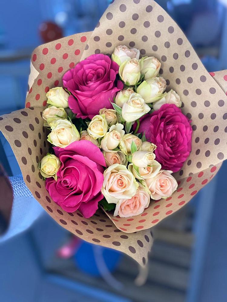 Букет цветов из: Розы в Плотниково