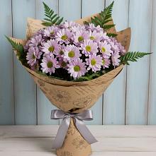 Букет цветов из:  Хризантемы #REPLACE_PRED# Плотниково