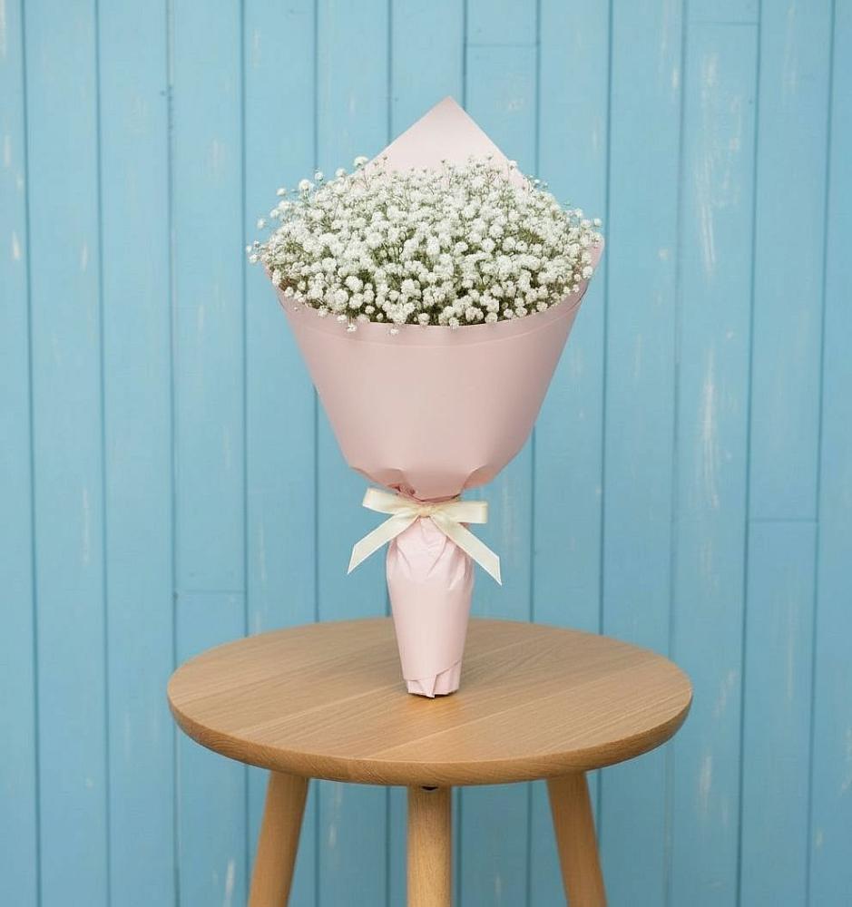 Букет цветов из: Гипсофила в Плотниково