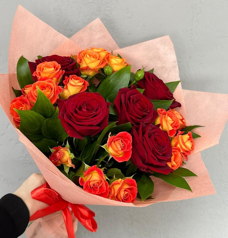 Букет Любовь и восторг в Плотниково