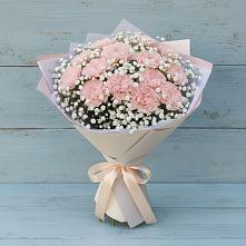 Букет цветов из:  Гвоздики в Плотниково