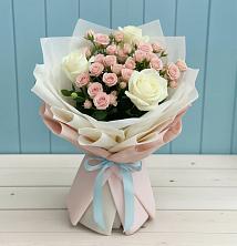Букет цветов из:  Розы в Плотниково