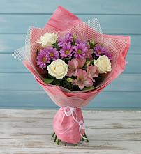 Букет цветов из:  Герберы в Плотниково
