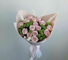 Букет цветов из:  Розы и Хризантемы #REPLACE_PRED# Плотниково