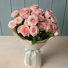 Букет Розовый шарм в Плотниково