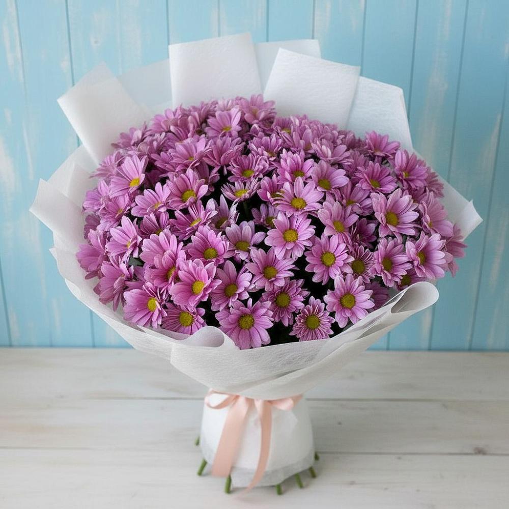Букет цветов из: Хризантемы в Плотниково