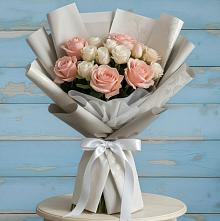 Букет цветов из:  Розы #REPLACE_PRED# Плотниково