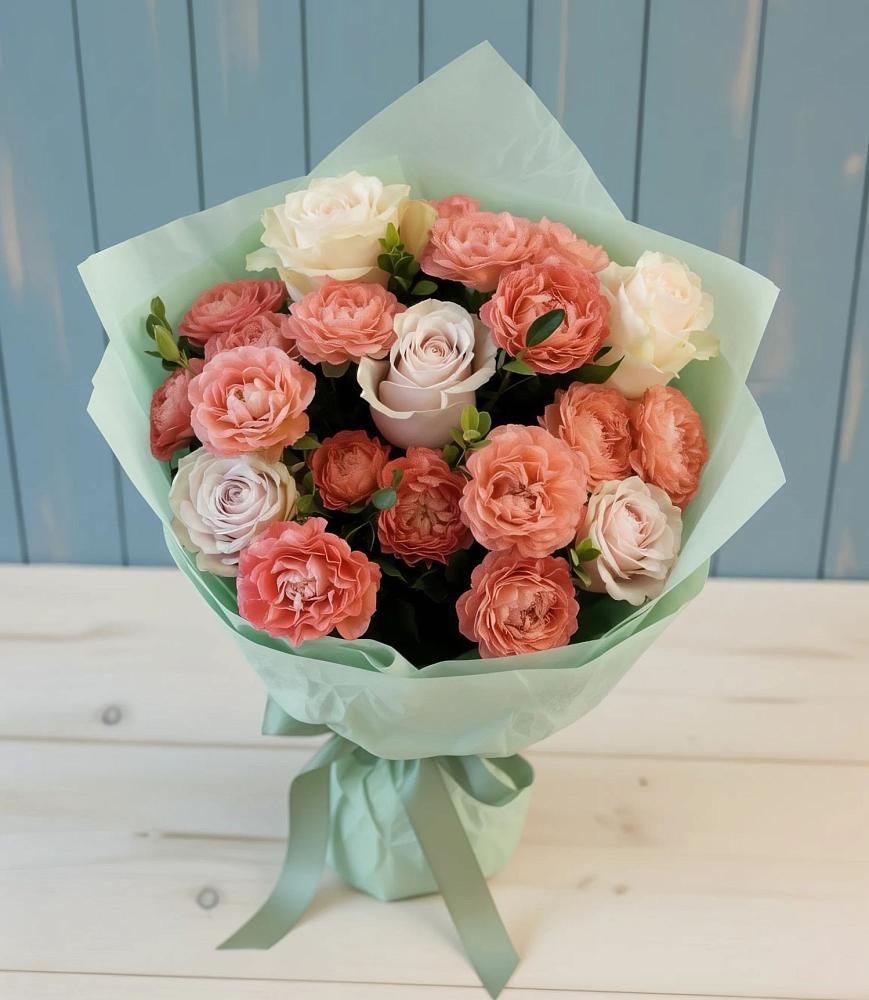 Букет цветов из: Розы в Плотниково