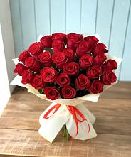 Букет 29 Красных роз в Плотниково