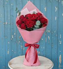 Букет цветов из:  Розы в Плотниково