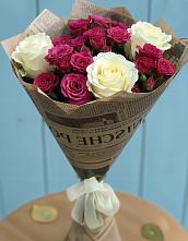 Букет цветов из:  Розы в Плотниково