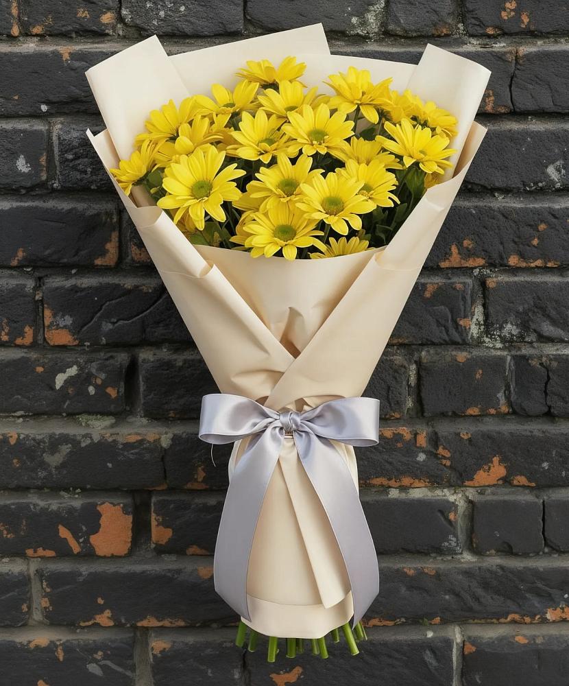 Букет цветов из: Хризантемы в Плотниково