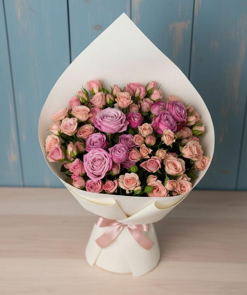 Букет цветов из: Розы в Плотниково