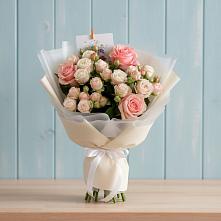 Букет цветов из:  Розы в Плотниково