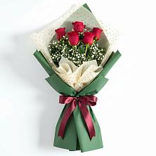 Букет цветов из:  Розы в Плотниково
