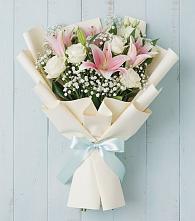 Букет цветов из:  Лилии в Плотниково