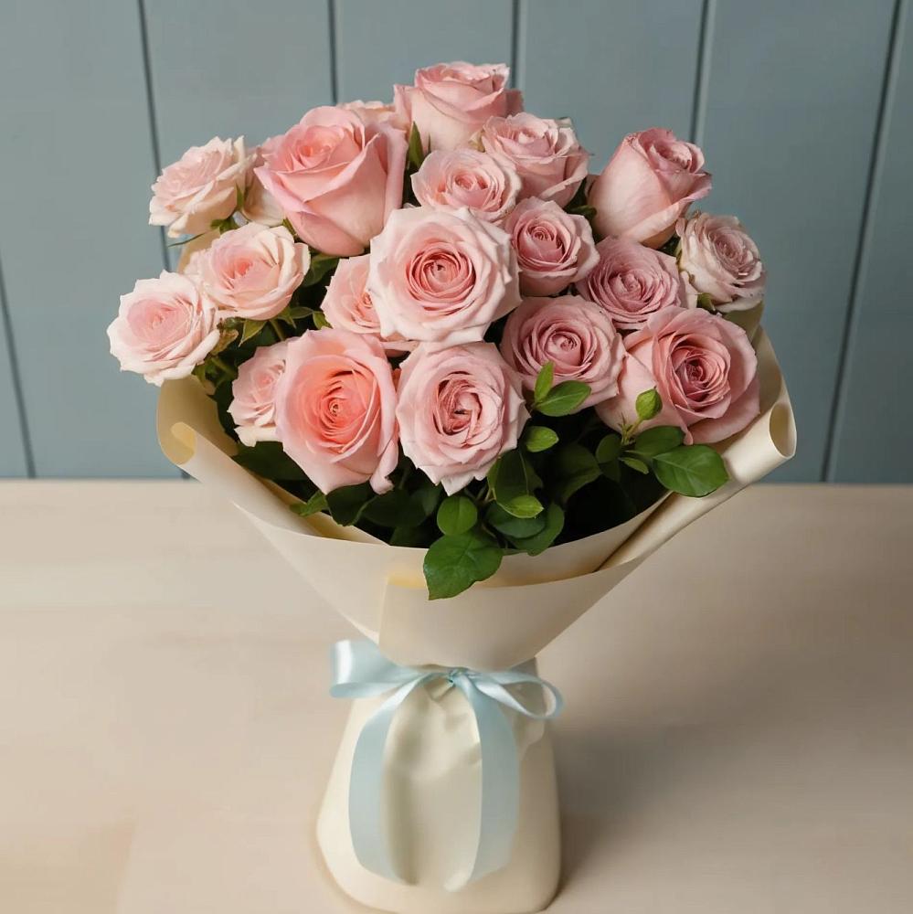 Букет Розовый шарм в Плотниково