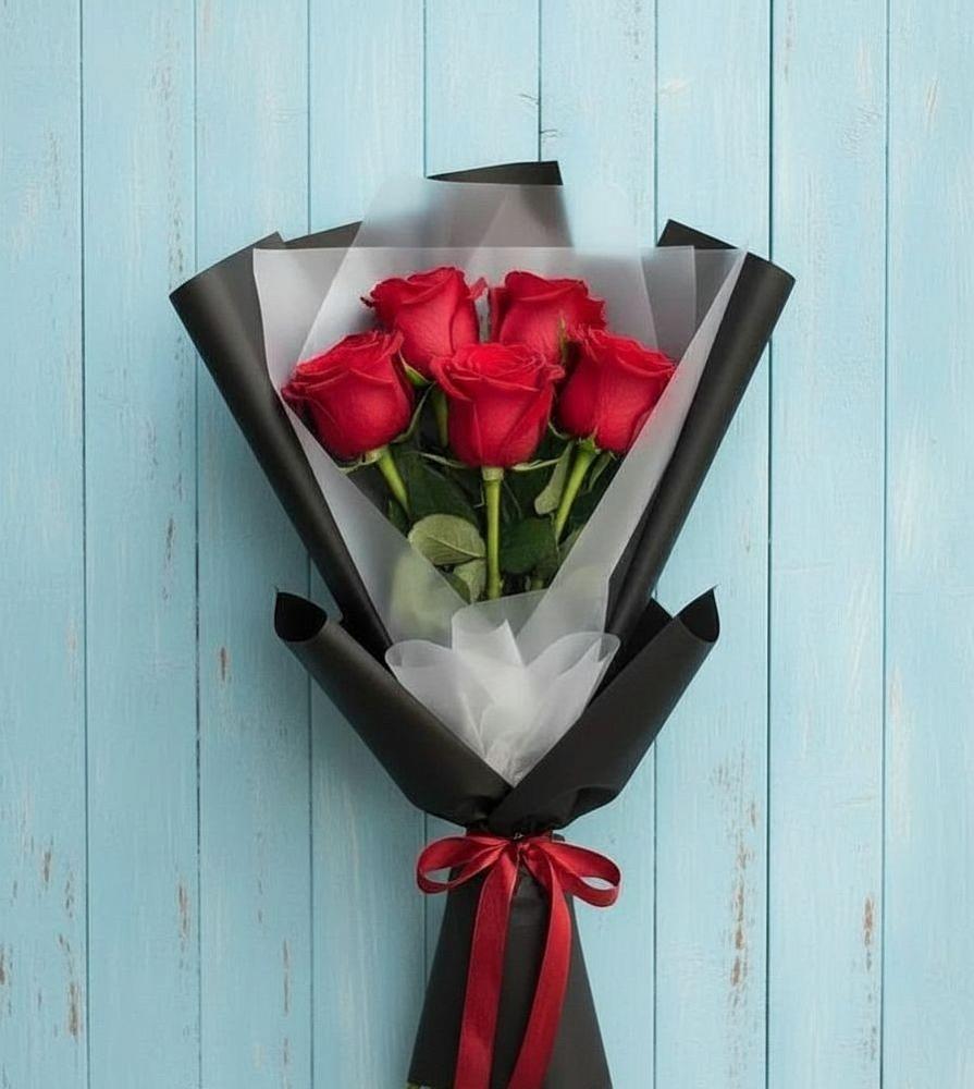 Букет цветов из: Розы в Плотниково