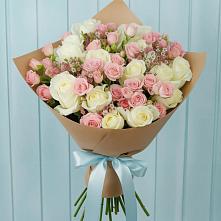 Букет цветов из:  Розы #REPLACE_PRED# Плотниково
